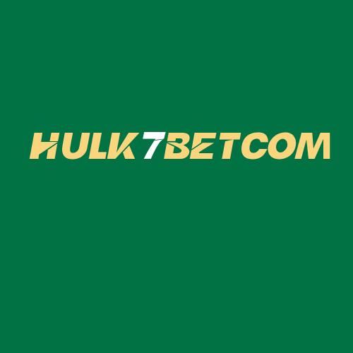 Logo da HULK7BETCOM